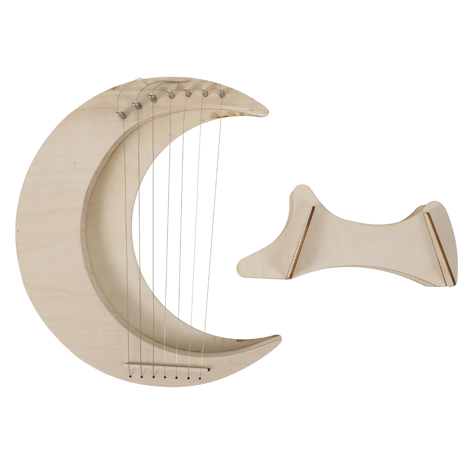 Wooden Harp Instrument Adult Simple Instruments Child Musical Easy Lyre for Beginners Learning
Wooden Harp Instrument Adult Simple Instruments Child Musical Easy Lyre for Beginners Learning