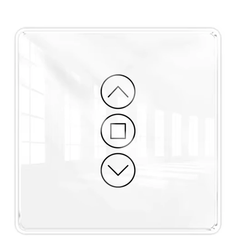 ABNO-Tuya Wi-Fi RF433 2,5D дуговой переключатель для штор, стеклянная сенсорная панель для рулонных жалюзи, переключатель умного приложения, беспроводной Alexa
ABNO-Tuya Wi-Fi RF433 2,5D дуговой переключатель для штор, стеклянная сенсорная панель для рулонных жалюзи, переключатель умного приложения, беспроводной Alexa