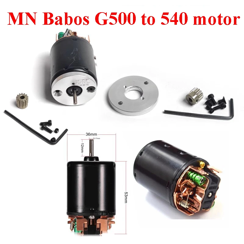 MN MN86S G500 Large G RC Car Spare Parts Upgrade Modified Metal Motor Base From 390 To 540 Motor
MN MN86S G500 Large G RC Car Spare Parts Upgrade Modified Metal Motor Base From 390 To 540 Motor
