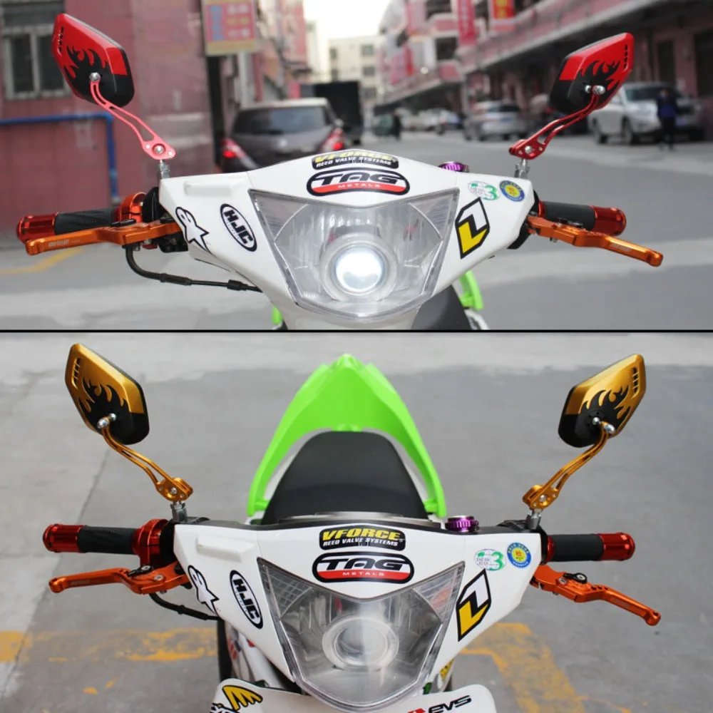 2PCS Motorcycle Rearview Mirror 360° Rotating Adjustable Electric Vehicle Scooter Universal Modification Accessories
2PCS Motorcycle Rearview Mirror 360° Rotating Adjustable Electric Vehicle Scooter Universal Modification Accessories