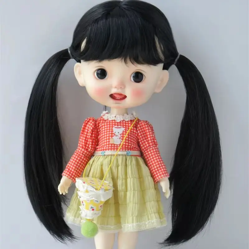 Симпатичный парик из синтетического мохера BJD для кукол YOSD MSD SD Blythe Qbaby, масштаб 1/6, 1/4, 1/3, оптовая продажа, аксессуары для волос для кукол
Симпатичный парик из синтетического мохера BJD для кукол YOSD MSD SD Blythe Qbaby, масштаб 1/6, 1/4, 1/3, оптовая продажа, аксессуары для волос для кукол