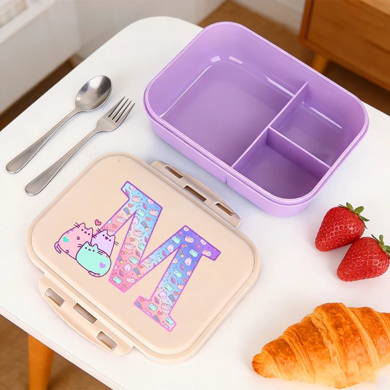 Letter A-Z Bento Box Girls Anime Pusheenes Lunchbox Student School Picnic Food Storage Containers Kids Birthday Gift Hot Sales
Letter A-Z Bento Box Girls Anime Pusheenes Lunchbox Student School Picnic Food Storage Containers Kids Birthday Gift Hot Sales