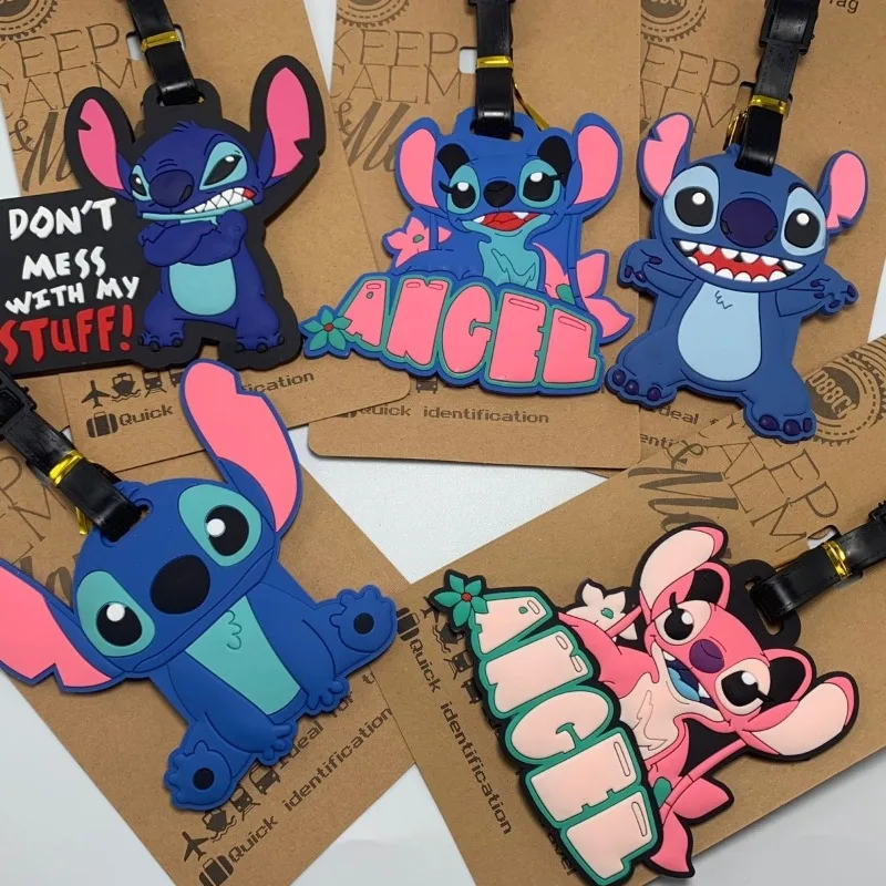 Disney Lilo & Stitch Animation Stitch Soft Rubber Luggage Tag Suitcase ID Address Holder Luggage Boarding Pass Portable Tag Gift
Disney Lilo & Stitch Animation Stitch Soft Rubber Luggage Tag Suitcase ID Address Holder Luggage Boarding Pass Portable Tag Gift