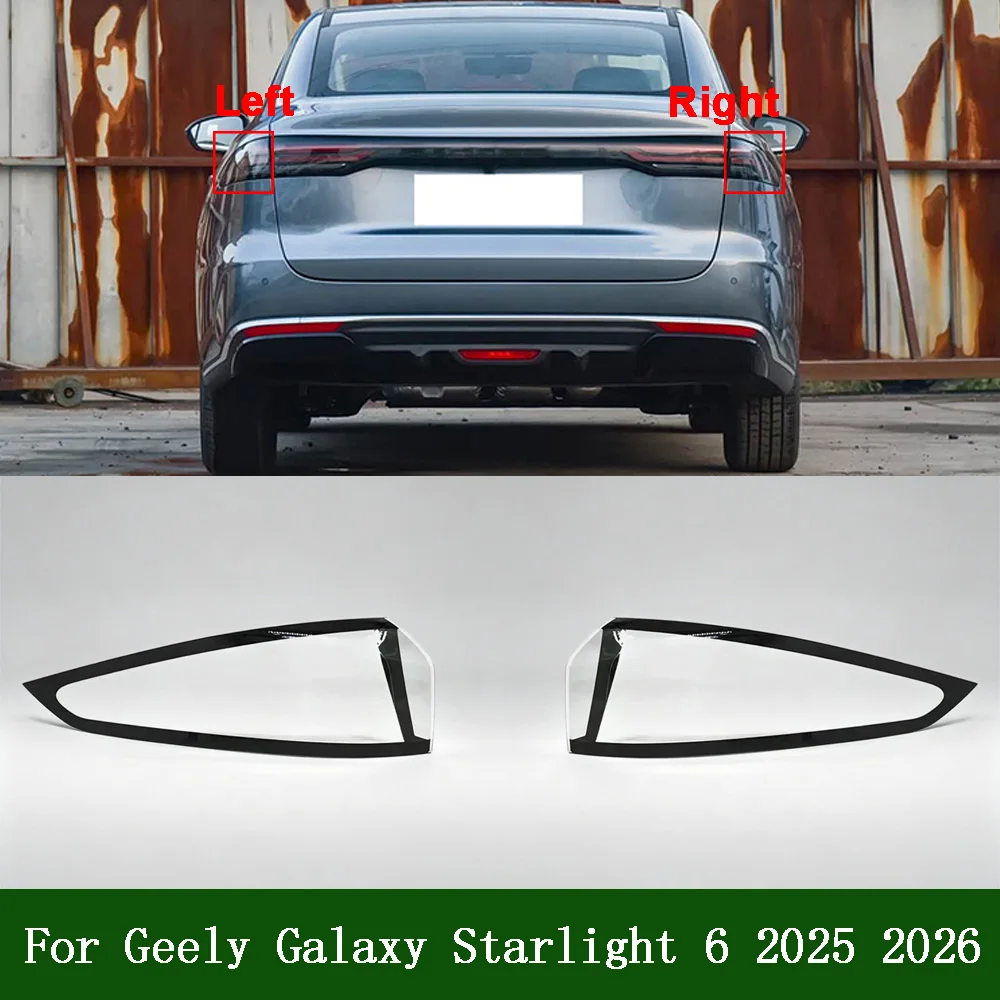 For Geely 2025 2026 Galaxy Starlight 6 Outside Taillight Shell Rear Signal Parking Lights Cover Replace The Original Lampshade
For Geely 2025 2026 Galaxy Starlight 6 Outside Taillight Shell Rear Signal Parking Lights Cover Replace The Original Lampshade