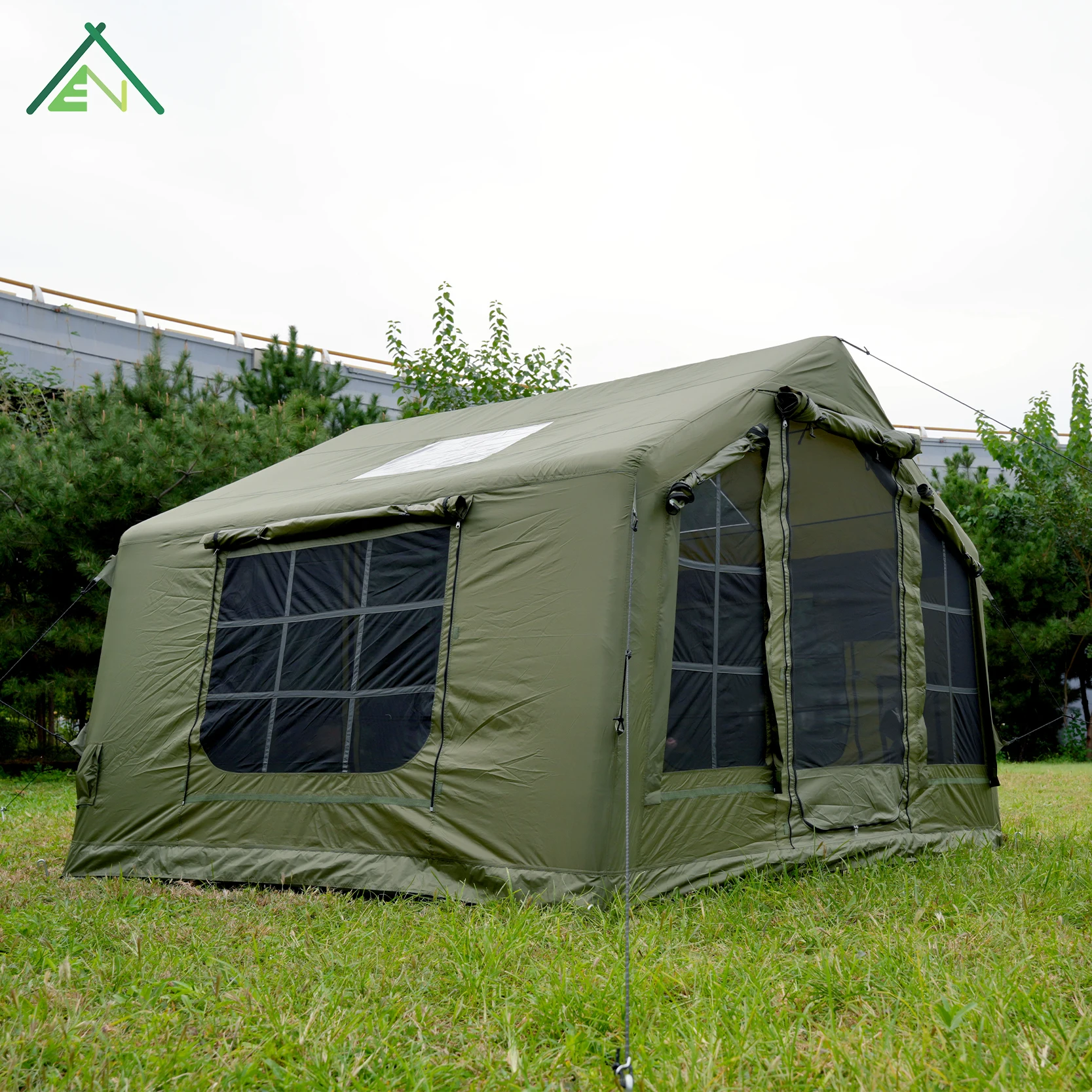 Nature Green 8sqm Inflatable Dome Tent Luxury Inflatable Glamping Tent Waterproof Inflatable Tents Camping Outdoor Tent
Nature Green 8sqm Inflatable Dome Tent Luxury Inflatable Glamping Tent Waterproof Inflatable Tents Camping Outdoor Tent