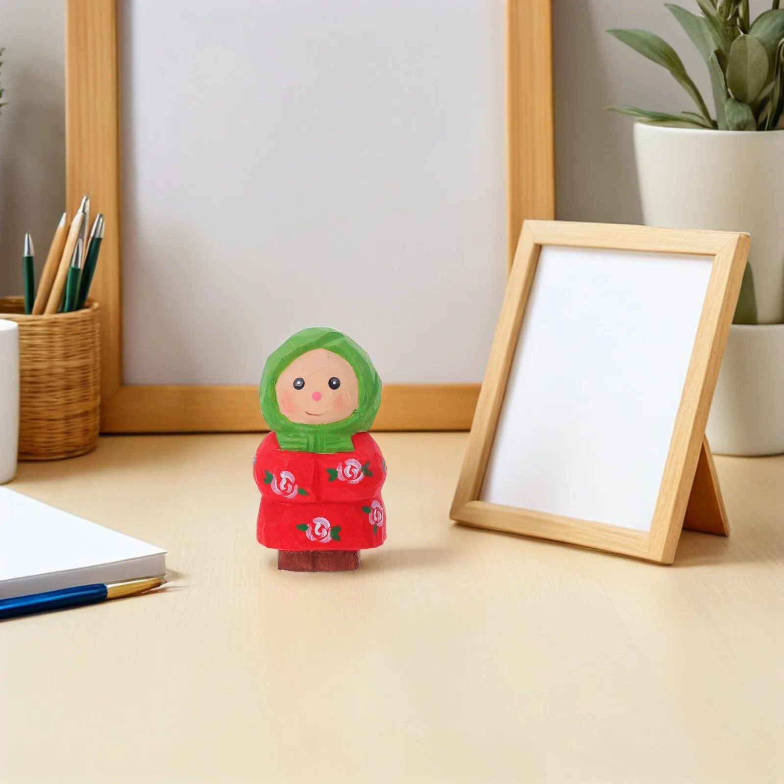 Wooden Hand Carved Statue Decorative Home Office Art Sculpture Craft Ornament for Gift
Wooden Hand Carved Statue Decorative Home Office Art Sculpture Craft Ornament for Gift