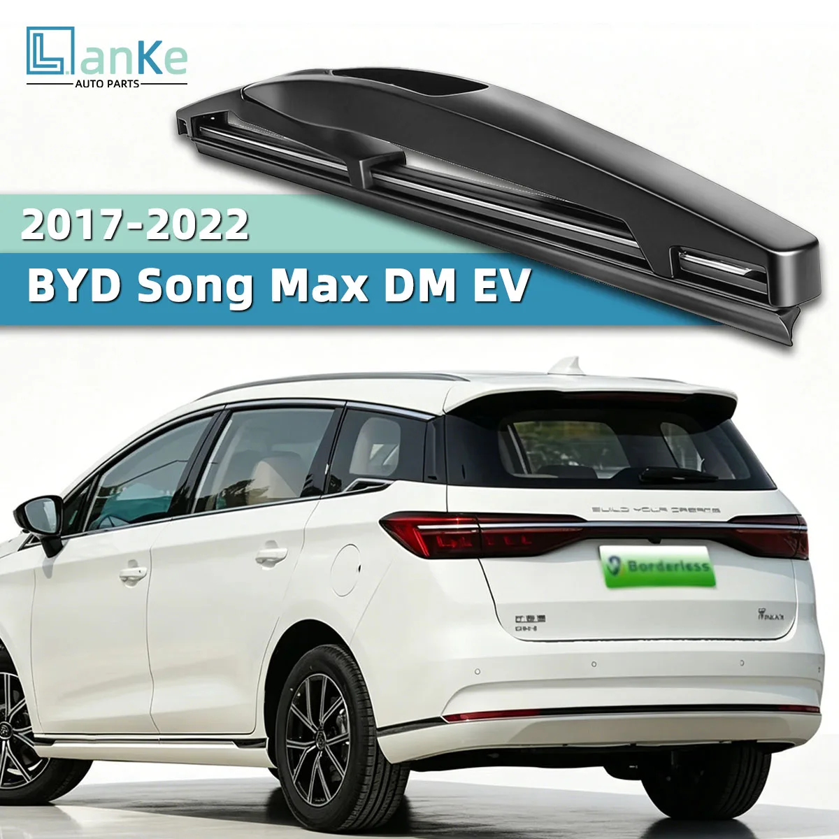 Back Glass Wiper Blade Fit Song Max DM EV 2017-2022 Rear Windshield Window Wiper Replacement Oem Fit Rubber Car Exterior Part
Back Glass Wiper Blade Fit Song Max DM EV 2017-2022 Rear Windshield Window Wiper Replacement Oem Fit Rubber Car Exterior Part