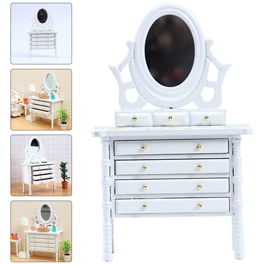 Mini Wooden Dressing Table for Dollhouse Bedroom Scene Premium Natural Wood Miniature Furniture Ornament House Accessories Mini
Mini Wooden Dressing Table for Dollhouse Bedroom Scene Premium Natural Wood Miniature Furniture Ornament House Accessories Mini