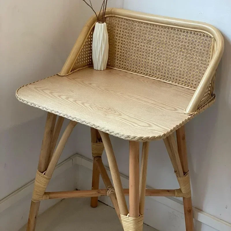Natural Rattan Cute Dressing Table Combination Bedroom Play House Mini Handmade Creative Learning Table
Natural Rattan Cute Dressing Table Combination Bedroom Play House Mini Handmade Creative Learning Table