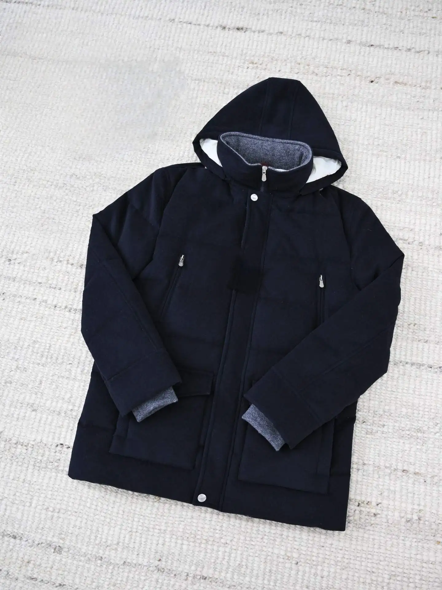 2025 New Men's Winter Wool Blend Down Coat Parka | Luxury Old Money Style Hooded Jacket | Warm Goose Feather Outerwear
2025 New Men's Winter Wool Blend Down Coat Parka | Luxury Old Money Style Hooded Jacket | Warm Goose Feather Outerwear