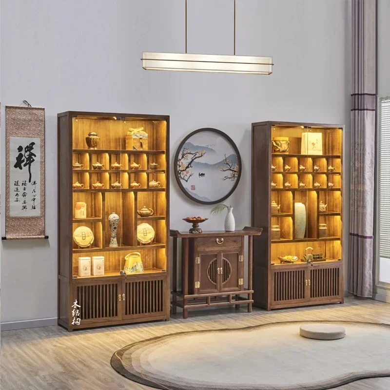 Solid Wood Purple Clay Pot Display Stand Tea Set Tea Cup Lattice Storage Display Glass Cabinet Old Elm Curio Box Antique Shelf
Solid Wood Purple Clay Pot Display Stand Tea Set Tea Cup Lattice Storage Display Glass Cabinet Old Elm Curio Box Antique Shelf