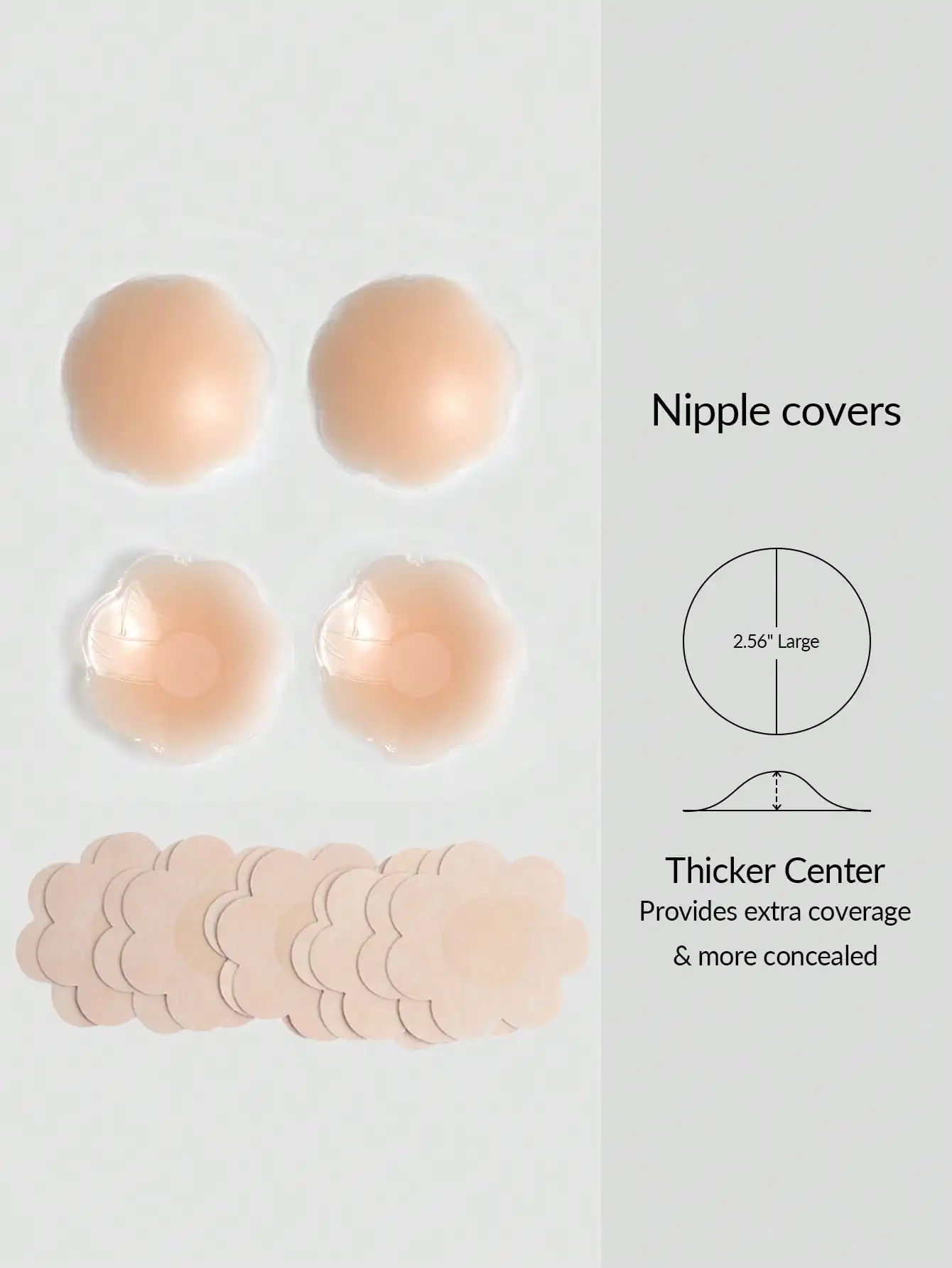 1 комплект (1+5 шт.) силиконовых накладок на соски из нетканого материала, подходящих для ношения в официальных платьях на свадьбах и вечеринках.
1 комплект (1+5 шт.) силиконовых накладок на соски из нетканого материала, подходящих для ношения в официальных платьях на свадьбах и вечеринках.