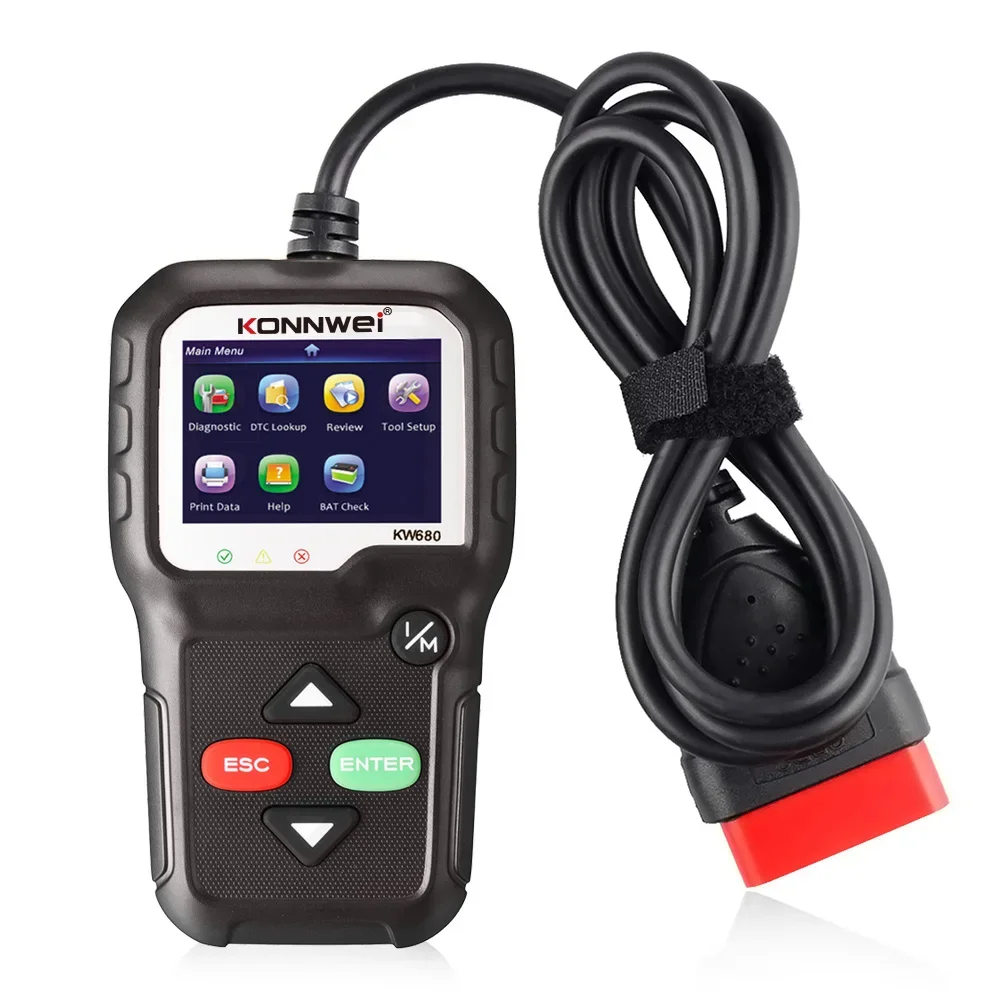 Сканер OBD2 OBD2 Автомобильный диагностический инструмент KONNWEI KW680S Инструменты для русского языка
Сканер OBD2 OBD2 Автомобильный диагностический инструмент KONNWEI KW680S Инструменты для русского языка