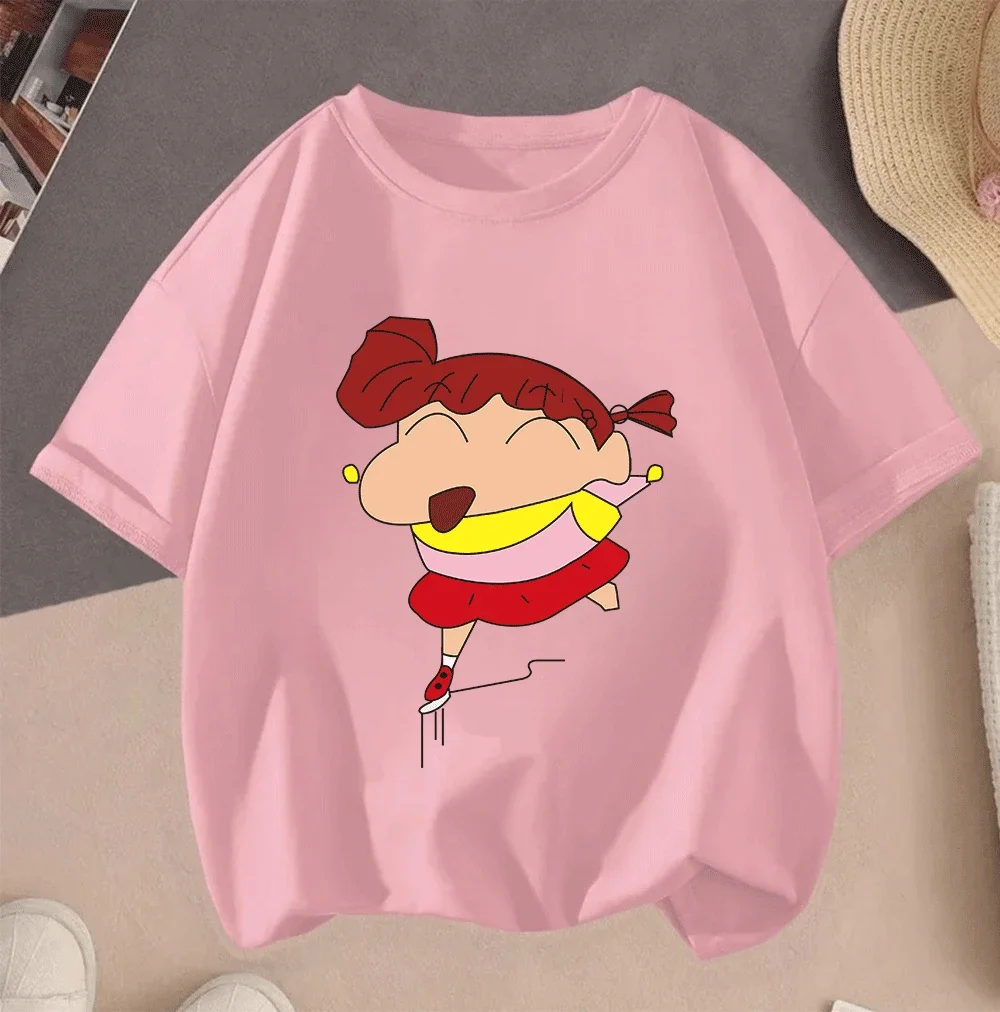 2D Leisure Fashion New Arrival Crayon Shinchan Kids Cartoon Casual Short Sleeve Print Summer Hot Sale Daily Wear For Boys Girls
2D Leisure Fashion New Arrival Crayon Shinchan Kids Cartoon Casual Short Sleeve Print Summer Hot Sale Daily Wear For Boys Girls