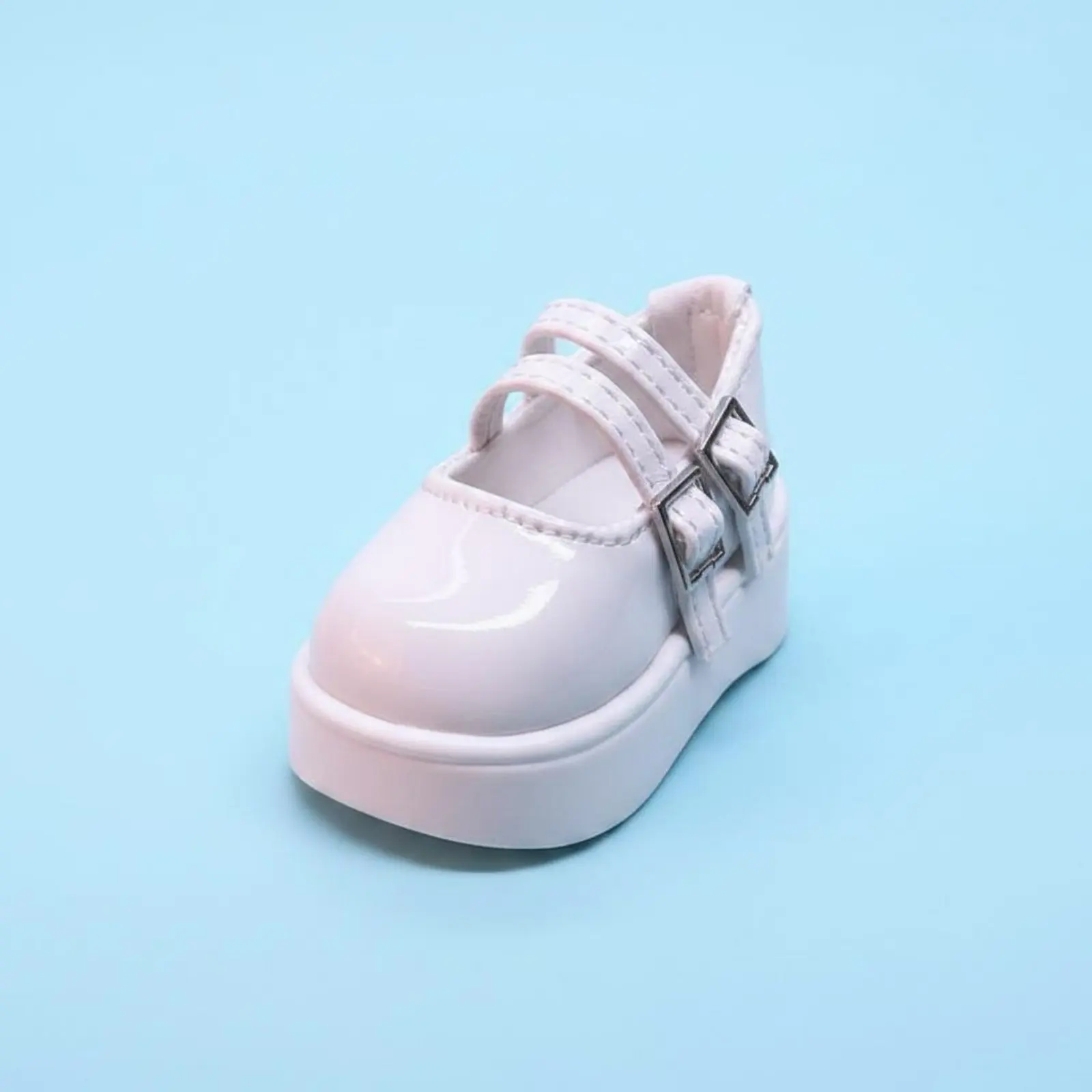Double Buckle Doll Shoes Glossy Finish Thick Sole Doll Shoes Toy Fashion Artisan-Made PVC Material Bow Element for Photo Session
Double Buckle Doll Shoes Glossy Finish Thick Sole Doll Shoes Toy Fashion Artisan-Made PVC Material Bow Element for Photo Session