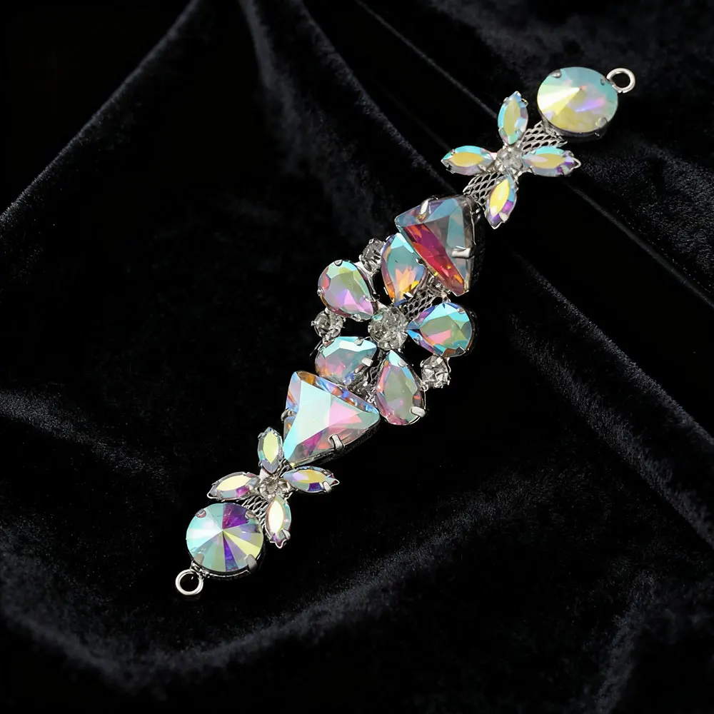 Bridal Gown Belt High Quality Crystal Rhinestone Appliqué Glass Diamond Floral Chain Sew-On Garment Shoe Bag Accessories
Bridal Gown Belt High Quality Crystal Rhinestone Appliqué Glass Diamond Floral Chain Sew-On Garment Shoe Bag Accessories