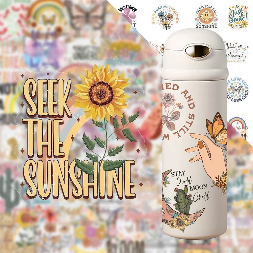 10/30/50pcs Vintage Creative Flower Butterfly Cartoon Stickers Aesthetic Motivational Phrases Decals for Stationery Guitar Phone
10/30/50pcs Vintage Creative Flower Butterfly Cartoon Stickers Aesthetic Motivational Phrases Decals for Stationery Guitar Phone