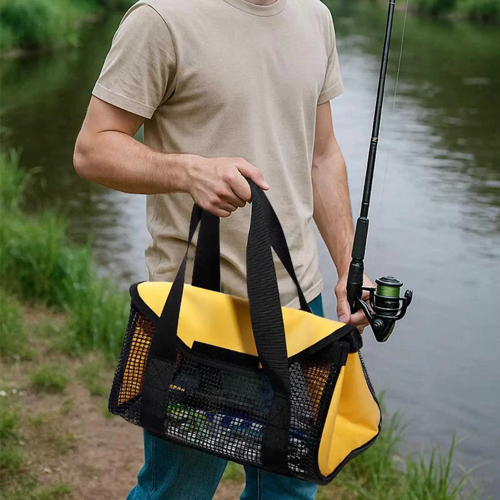 Сумка для рыболовных приманок, пресноводная и соленая вода, органайзер для рыболовных приманок большой емкости
Сумка для рыболовных приманок, пресноводная и соленая вода, органайзер для рыболовных приманок большой емкости