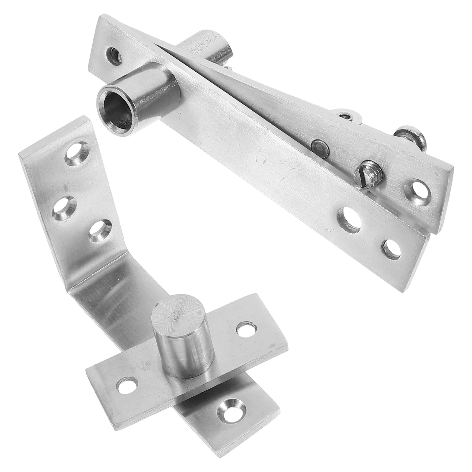 1 Pair Stainless Steel Hidden Door Hinges Heavy Duty Pivot Hinges For Doors Cabinets Rotating Shaft Torque Hinge Modern
1 Pair Stainless Steel Hidden Door Hinges Heavy Duty Pivot Hinges For Doors Cabinets Rotating Shaft Torque Hinge Modern