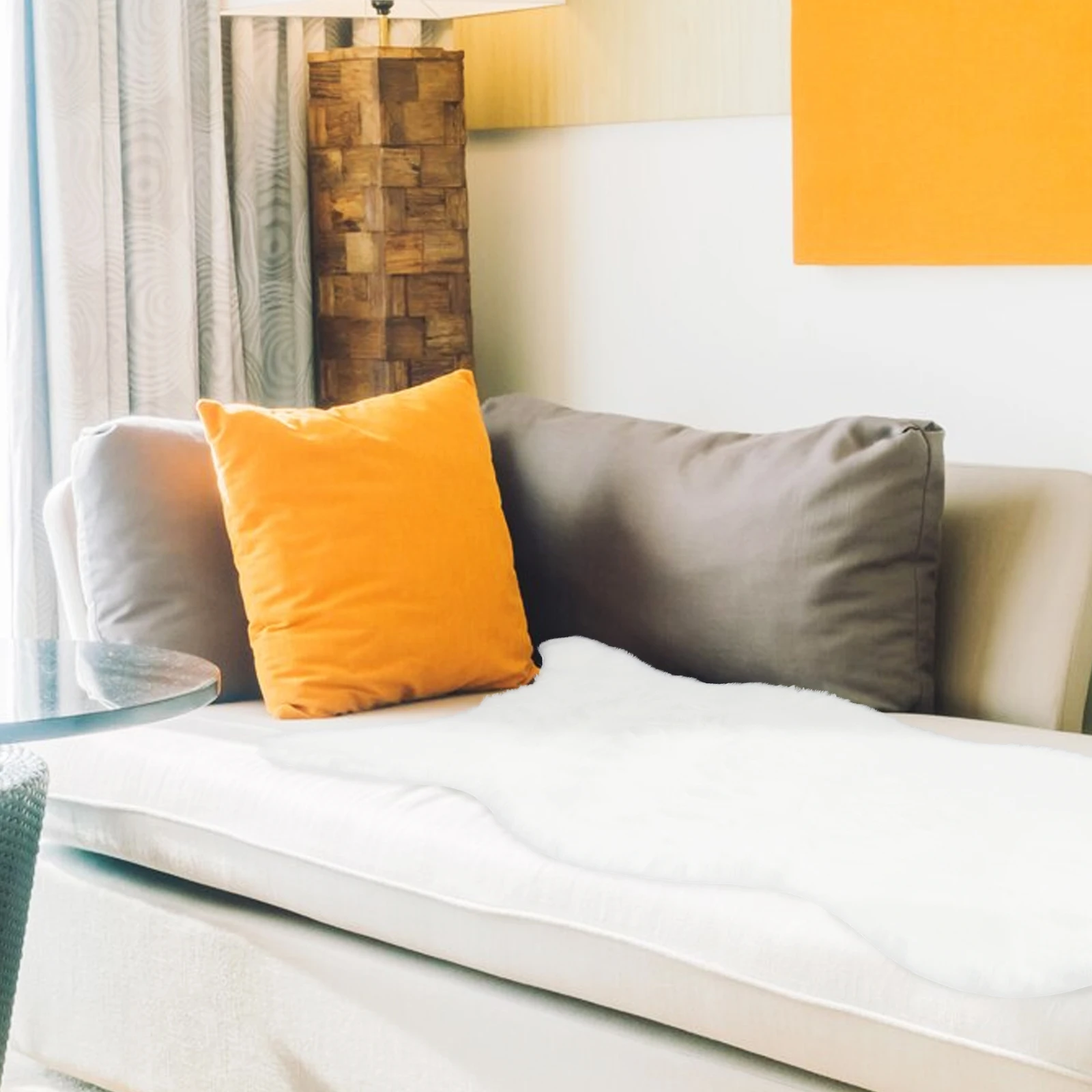 80x180cm Imitation Wool Rug Premium Non Slip Area Mat for Bedroom Living Room Decor White Modern Floor Covering Seat Cushion
80x180cm Imitation Wool Rug Premium Non Slip Area Mat for Bedroom Living Room Decor White Modern Floor Covering Seat Cushion