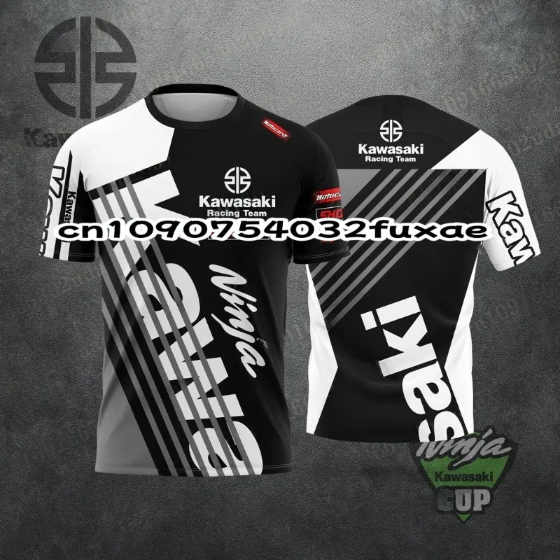 Kawasaki Competition Men's Quick-drying T-shirt Jersey Motorcycle Sports Sweat-absorbing Short-sleeved Off-road Riding T-shirt
Kawasaki Competition Men's Quick-drying T-shirt Jersey Motorcycle Sports Sweat-absorbing Short-sleeved Off-road Riding T-shirt