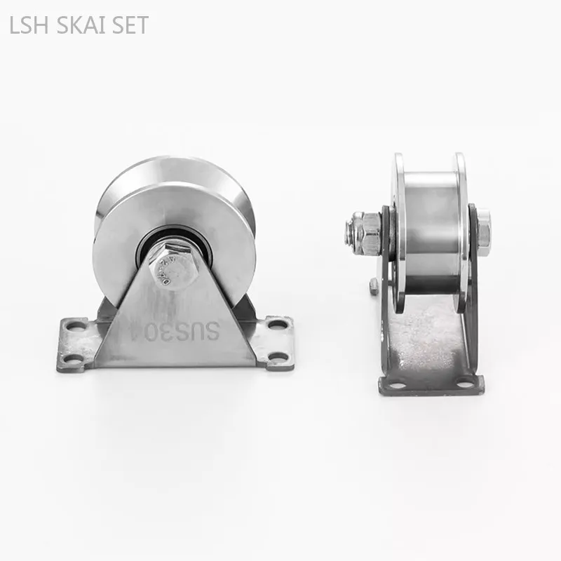 1pc Silent Bearing Directional Track Wheel V/U/H Type Stainless Steel Pulley Sliding Door Roller Steel Wire Conductor Pulley
1pc Silent Bearing Directional Track Wheel V/U/H Type Stainless Steel Pulley Sliding Door Roller Steel Wire Conductor Pulley