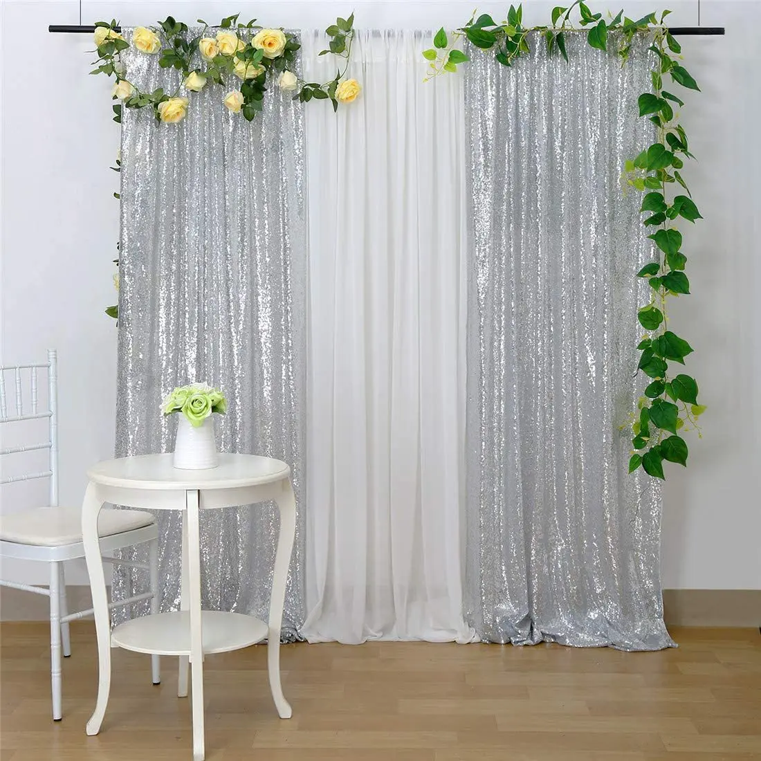 Sequin Backdrop Curtain Panel Gold/Silver/Rose Gold Sequin Photography Backdrop Curtain for Party/Home/Wedding/Stage Decoration
Sequin Backdrop Curtain Panel Gold/Silver/Rose Gold Sequin Photography Backdrop Curtain for Party/Home/Wedding/Stage Decoration