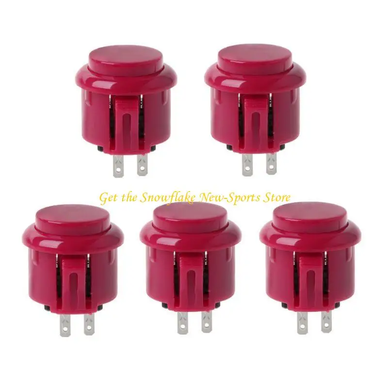 E56D Pack of 5 24mm Arcade Game Round Push Button Built-in Small Micro Switch
E56D Pack of 5 24mm Arcade Game Round Push Button Built-in Small Micro Switch