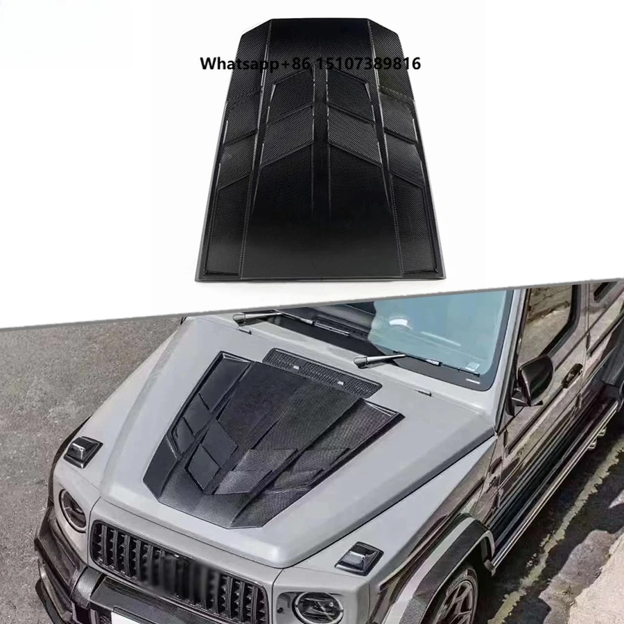 Dry Carbon Fiber Front Engine Hood Bonnet Cover for G Class W464 G500 G63 C Style Front Bonnet Car Styling
Dry Carbon Fiber Front Engine Hood Bonnet Cover for G Class W464 G500 G63 C Style Front Bonnet Car Styling
