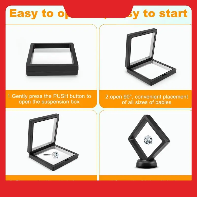 4 Pieces Of Challenge Coin Holder 3D Floating Frame With Bracket Anti-Tarnishing Jewelry Box Coin Display Cabinet
4 Pieces Of Challenge Coin Holder 3D Floating Frame With Bracket Anti-Tarnishing Jewelry Box Coin Display Cabinet