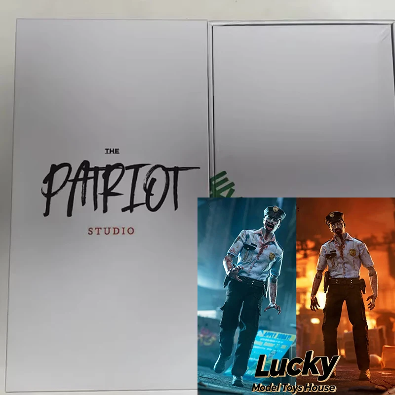 Patriot Studio 1/12 Zombie Cop The Anger/Fallen Cloth Action Figure R.P.D Depraved Officer 6inch Male Soldier Model Collection
Patriot Studio 1/12 Zombie Cop The Anger/Fallen Cloth Action Figure R.P.D Depraved Officer 6inch Male Soldier Model Collection
