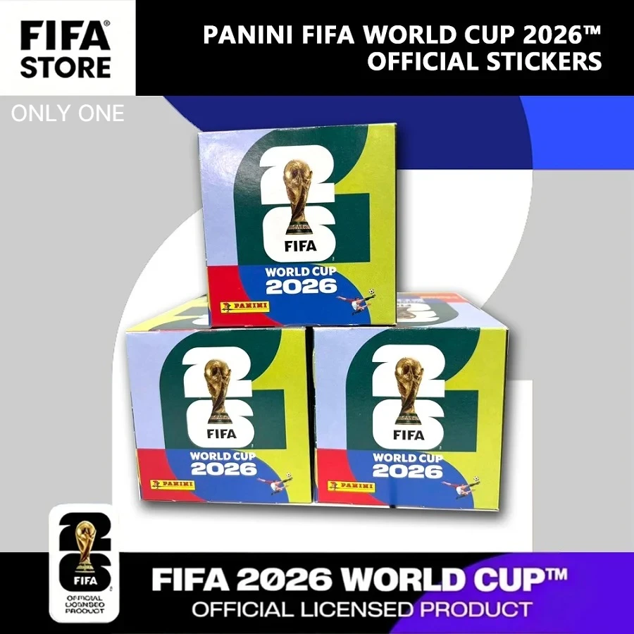 Panini 2026 World Cup Official Stickers 1Box 50 Packs 350 Stickers Soccer Fan Collectible Trading Cards Stickers
Panini 2026 World Cup Official Stickers 1Box 50 Packs 350 Stickers Soccer Fan Collectible Trading Cards Stickers