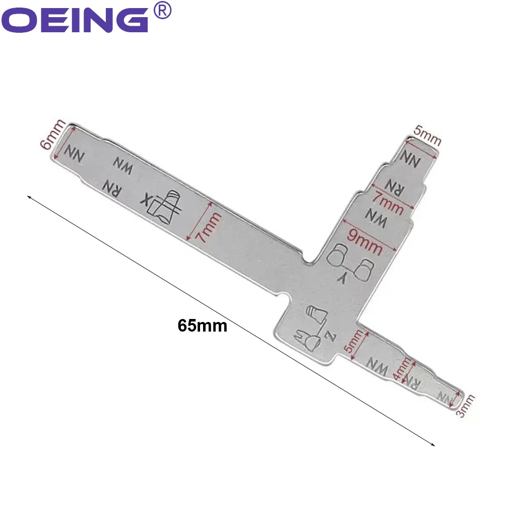 Т-образная измерительная линейка для планирования имплантатов, линейка для измерения расстояния межзубного пространства, линейка для планирования полости рта
Т-образная измерительная линейка для планирования имплантатов, линейка для измерения расстояния межзубного пространства, линейка для планирования полости рта