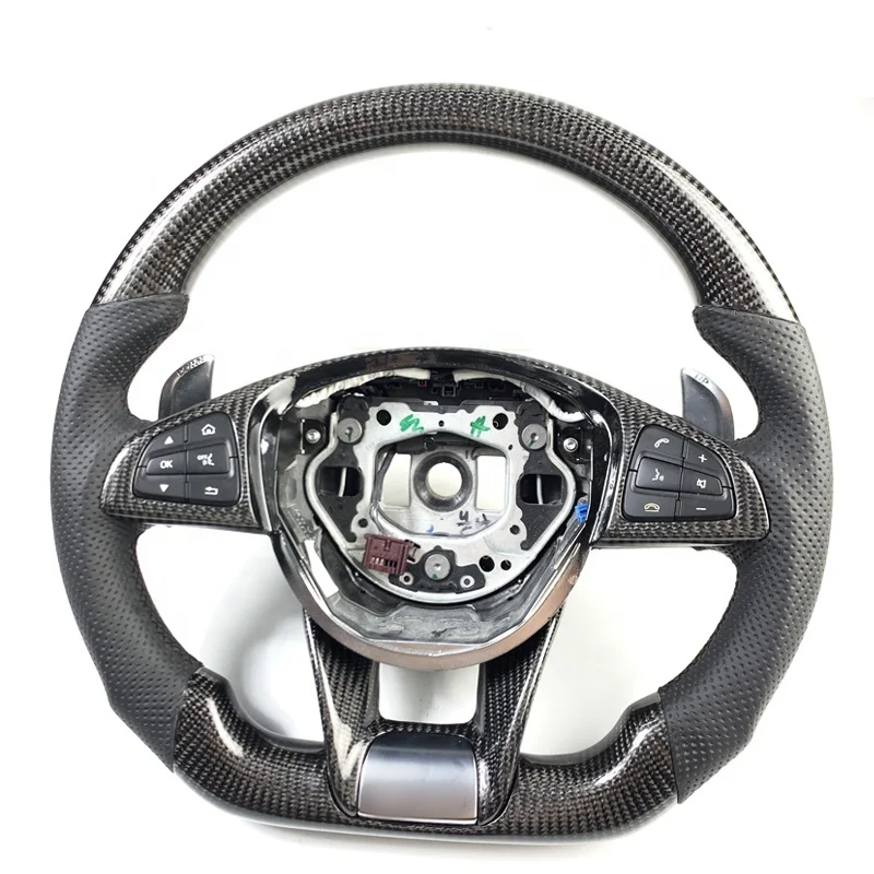 Customized Leather Carbon Fiber Steering Wheel for GLC GLE450 A45 C43 C63 C450 S63 E63 W205 W213 W222 A250
Customized Leather Carbon Fiber Steering Wheel for GLC GLE450 A45 C43 C63 C450 S63 E63 W205 W213 W222 A250