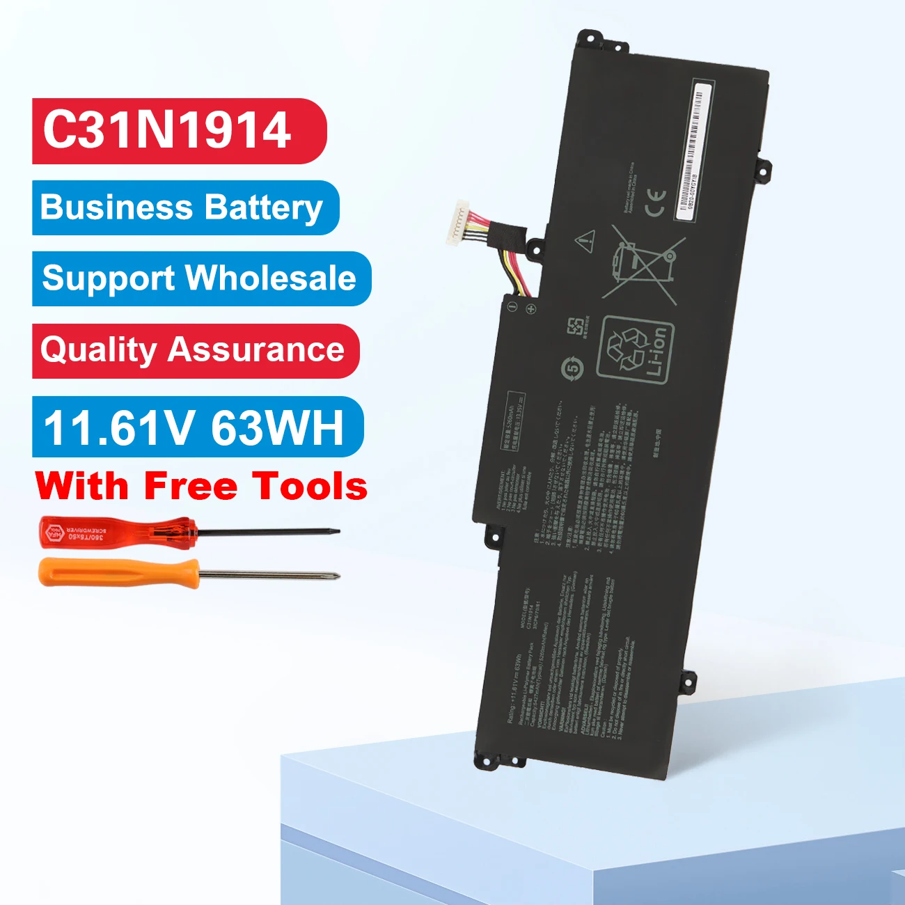 KingSener C31N1914 Аккумулятор для ноутбука ASUS ZenBook UX435EA UX435EG UM425UAZ UX425UG UM425QA B5402CBA B5402CEA B5402FEA B7402FEA
KingSener C31N1914 Аккумулятор для ноутбука ASUS ZenBook UX435EA UX435EG UM425UAZ UX425UG UM425QA B5402CBA B5402CEA B5402FEA B7402FEA