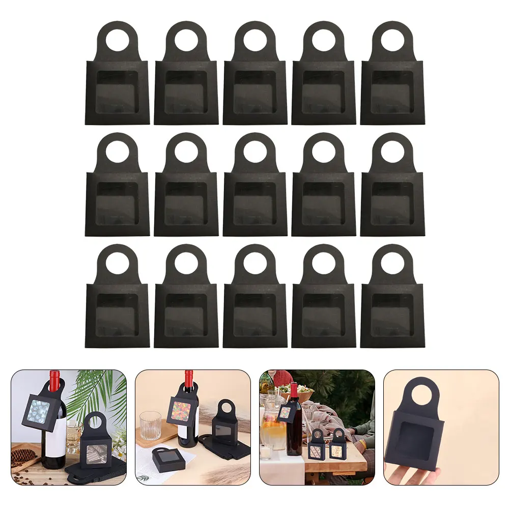 25pcs Gift Set Kraft Paper Bottle Holder With Handle Portable Packaging Box Foldable Wine Boxes Home Organizer Red Wine Holder
25pcs Gift Set Kraft Paper Bottle Holder With Handle Portable Packaging Box Foldable Wine Boxes Home Organizer Red Wine Holder