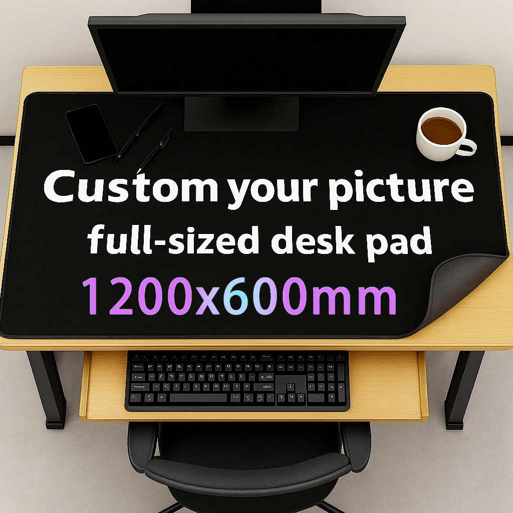 Custom Full-sized Desk Pad 1200x600mm Mouse Pad Extra Large Black Mousepad Gamer Pc Accessories Gaming Mat Design Playmat Gamer
Custom Full-sized Desk Pad 1200x600mm Mouse Pad Extra Large Black Mousepad Gamer Pc Accessories Gaming Mat Design Playmat Gamer