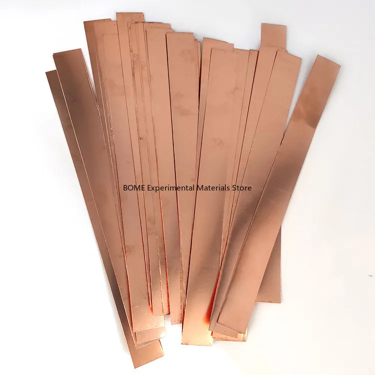 Cu999 Pure Copper Strip 0 2mm x18mm x200mm for Student Lab Experiment Research
Cu999 Pure Copper Strip 0 2mm x18mm x200mm for Student Lab Experiment Research