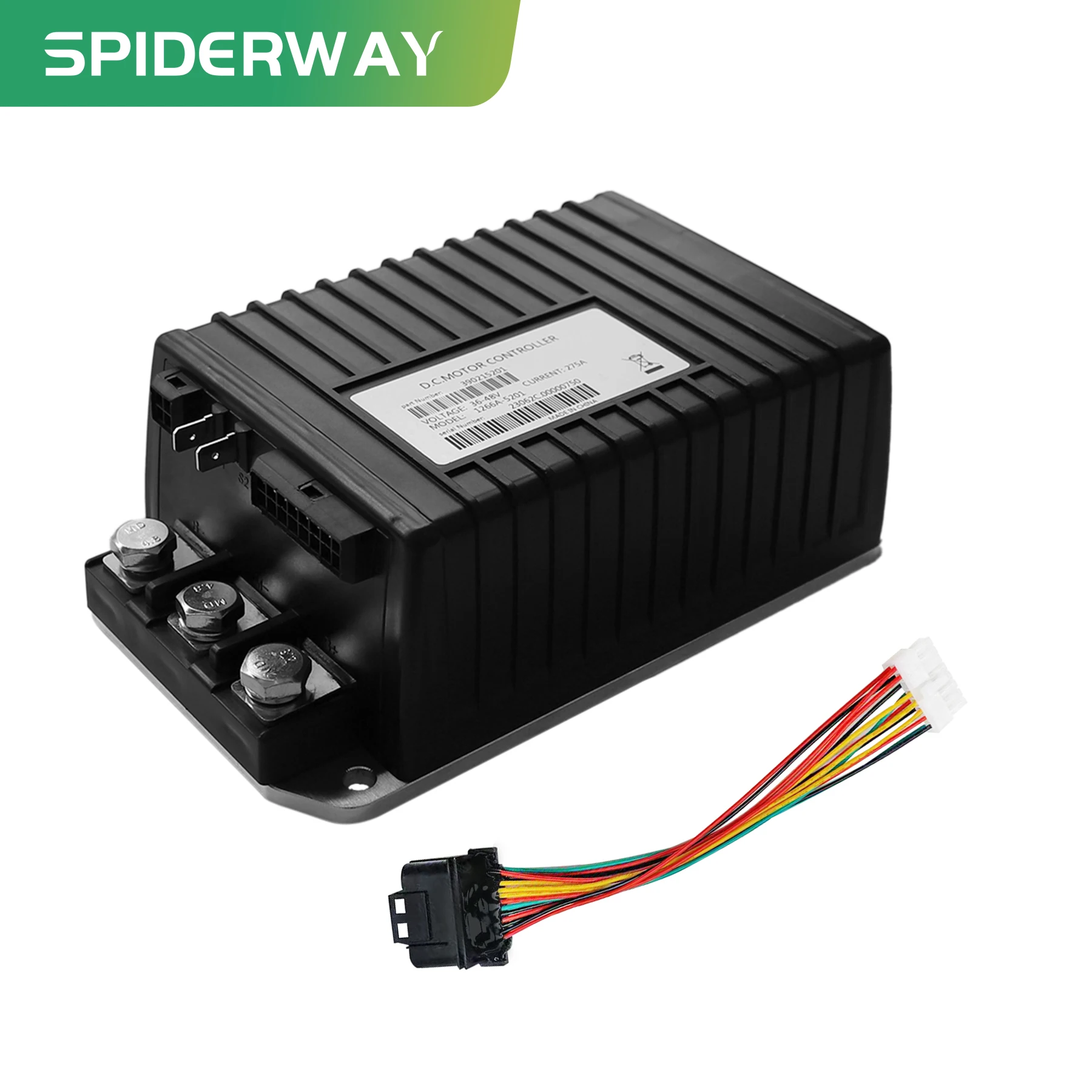 Replace for JW2-H6510-21 48V 275A DC Motor Controller For Yamaha G29 Golf Cart
Replace for JW2-H6510-21 48V 275A DC Motor Controller For Yamaha G29 Golf Cart