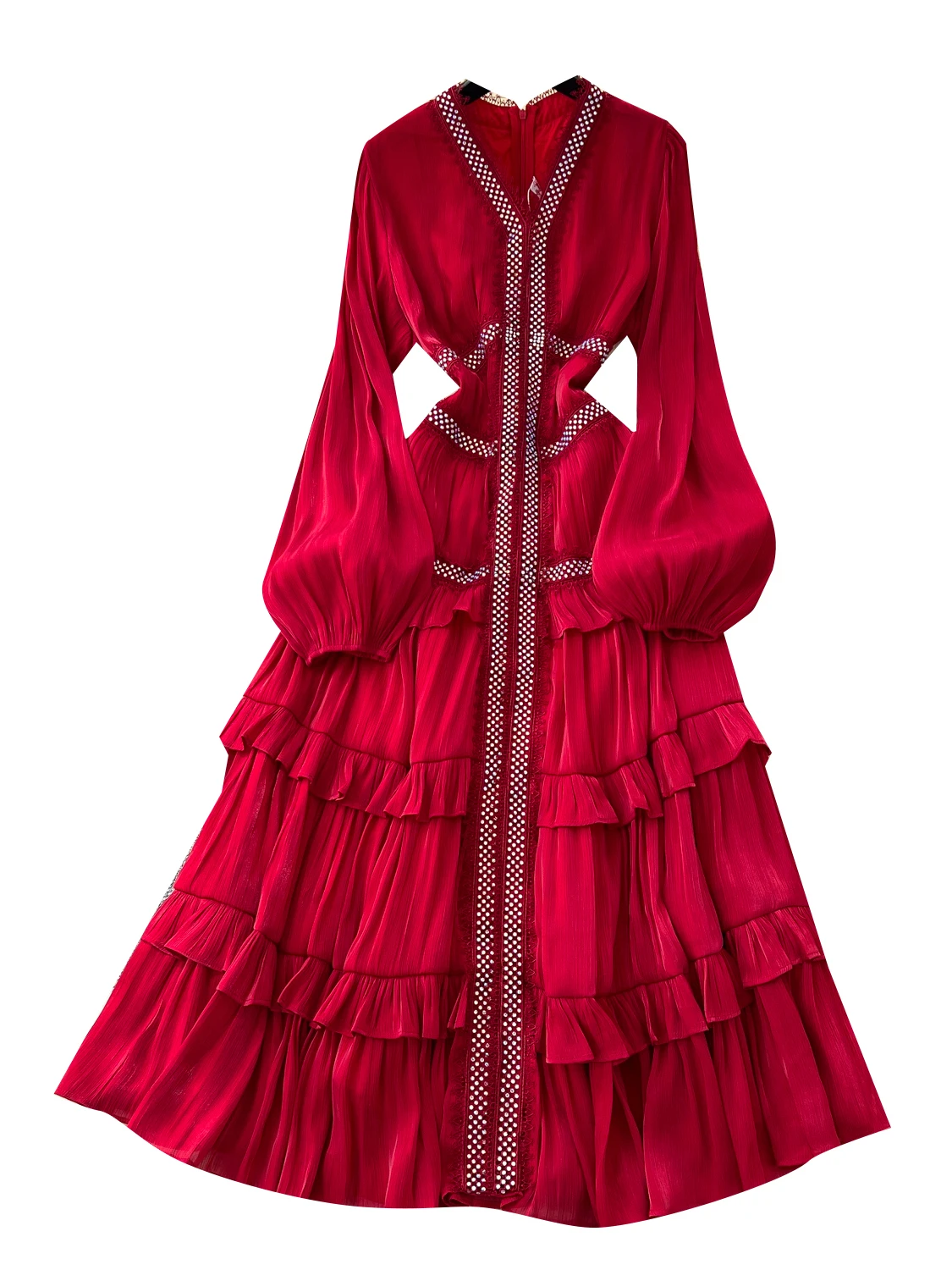 Ele Lace Insert Slim Fit Long Dr High Waist Lantern Sve Heavy Embroidery A-Line Korean Sle Summer Dr
Ele Lace Insert Slim Fit Long Dr High Waist Lantern Sve Heavy Embroidery A-Line Korean Sle Summer Dr