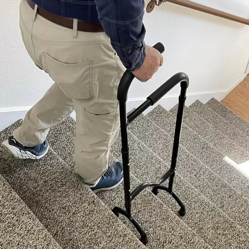 Stair Climbing Assist Cane for Both Walk Up and Down Stairs Assist Cane Less Effort Going Up Less Impact Coming Down Step Helper
Stair Climbing Assist Cane for Both Walk Up and Down Stairs Assist Cane Less Effort Going Up Less Impact Coming Down Step Helper
