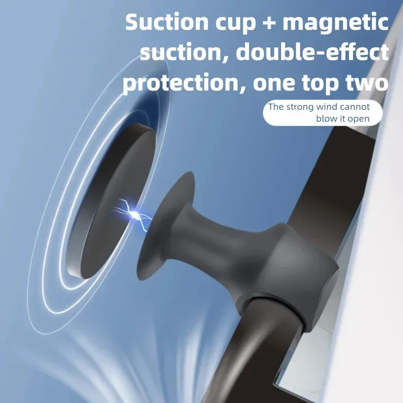 Silicone Door Stopper Strong Magnetic Quiet Touch Anti-Collision Hotel & Household Door Suck Stall Barrier
Silicone Door Stopper Strong Magnetic Quiet Touch Anti-Collision Hotel & Household Door Suck Stall Barrier