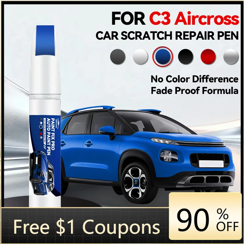 Автомобильные аксессуары для Citroen C3 Aircross 2017-2025: Ручка для ремонта краски PF1, средство для удаления царапин, DIY автоаксессуары, черный цвет
Автомобильные аксессуары для Citroen C3 Aircross 2017-2025: Ручка для ремонта краски PF1, средство для удаления царапин, DIY автоаксессуары, черный цвет