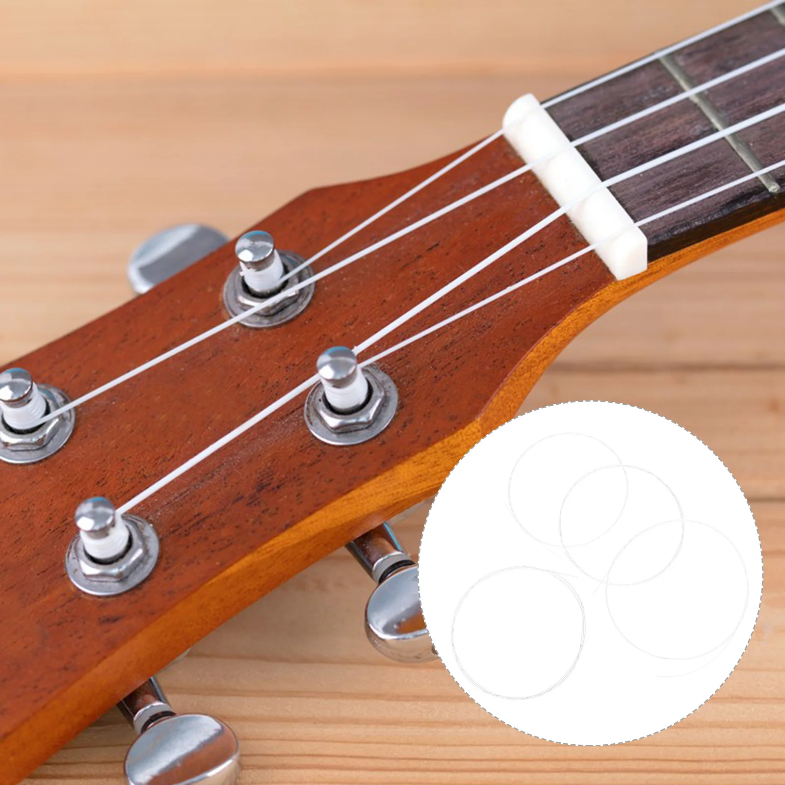 1Set Ukulele Strings Set Nylon Replacement Kit for Ukulele Concert Small Guitar Sturdy Nylon Strings Musical String
1Set Ukulele Strings Set Nylon Replacement Kit for Ukulele Concert Small Guitar Sturdy Nylon Strings Musical String