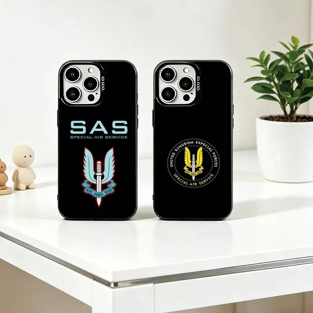 Special Forces Theme SAS Phone Case For iPhone 17,16,15,14,13,12,11 Plus,Pro Max,XS,Colored Silver Plated Inside Cover
Special Forces Theme SAS Phone Case For iPhone 17,16,15,14,13,12,11 Plus,Pro Max,XS,Colored Silver Plated Inside Cover