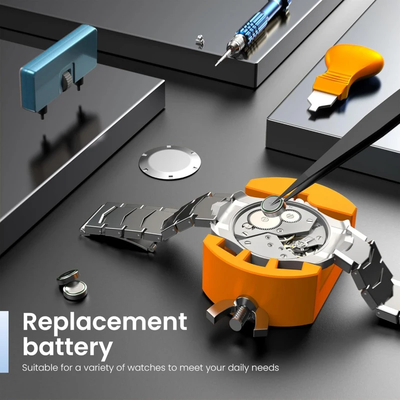Watch Repair Kit Battery Replacement Watch Link Removal Resizing Back Cover Opener Screwdriver Spring Remover Cleaning Tool Set
Watch Repair Kit Battery Replacement Watch Link Removal Resizing Back Cover Opener Screwdriver Spring Remover Cleaning Tool Set