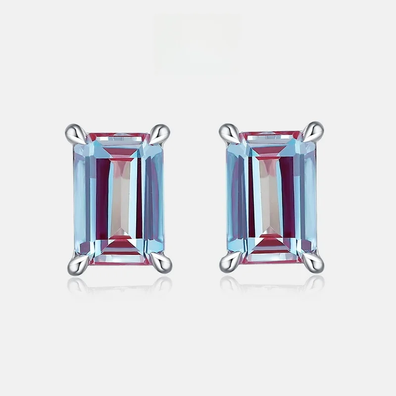 Geometric xander Tourmaline Stud Earrings S925 Silver Cultured Gemstone Ear Jewelry Faionable Accory for Women
Geometric xander Tourmaline Stud Earrings S925 Silver Cultured Gemstone Ear Jewelry Faionable Accory for Women