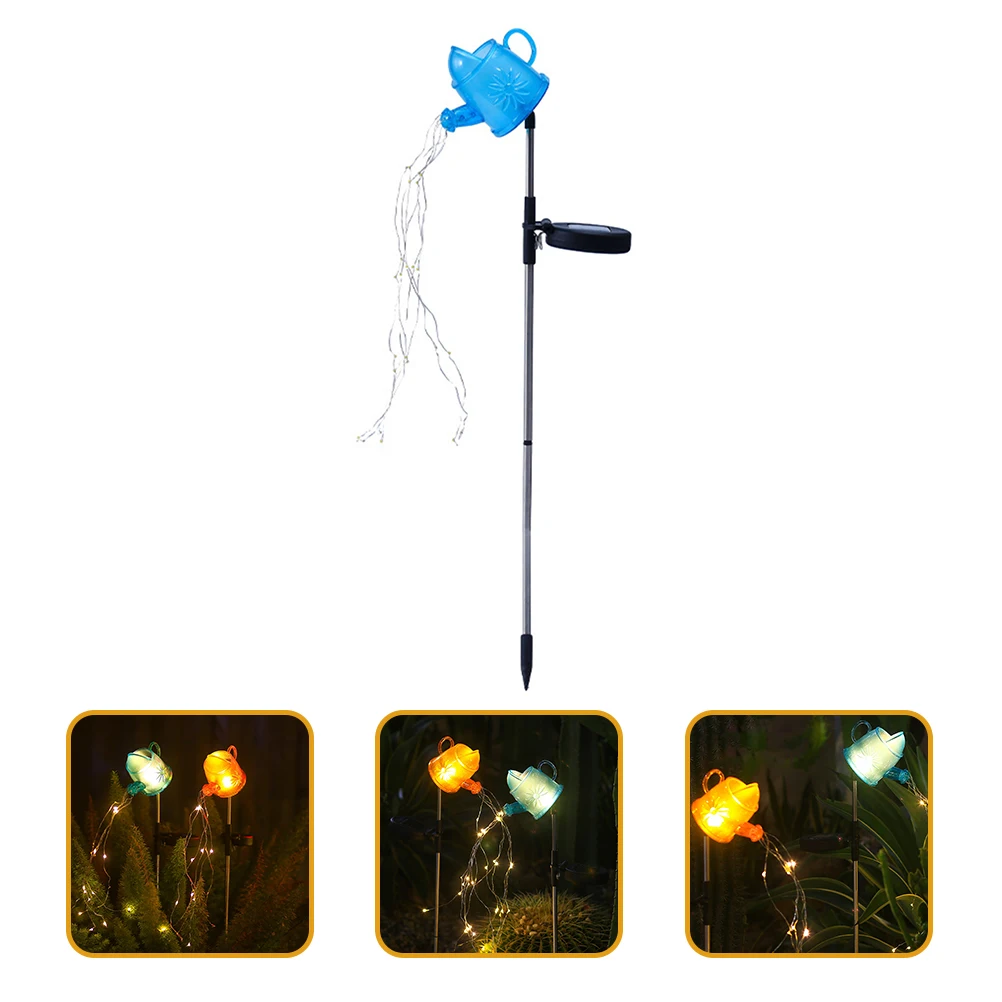 Watering Can Lights Kettle Lamp Blue Garden L Yard Outdoor Solar Light High Conversion Larger Panel Rainproof Elegant
Watering Can Lights Kettle Lamp Blue Garden L Yard Outdoor Solar Light High Conversion Larger Panel Rainproof Elegant