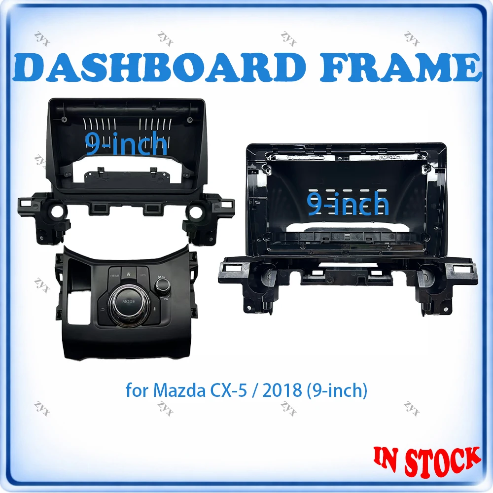 Car Radio Fascia Frame For Mazda CX-5 2018 9 inch With Canbus Decoder & Wiring Harness Car Accessories Plug & Play
Car Radio Fascia Frame For Mazda CX-5 2018 9 inch With Canbus Decoder & Wiring Harness Car Accessories Plug & Play