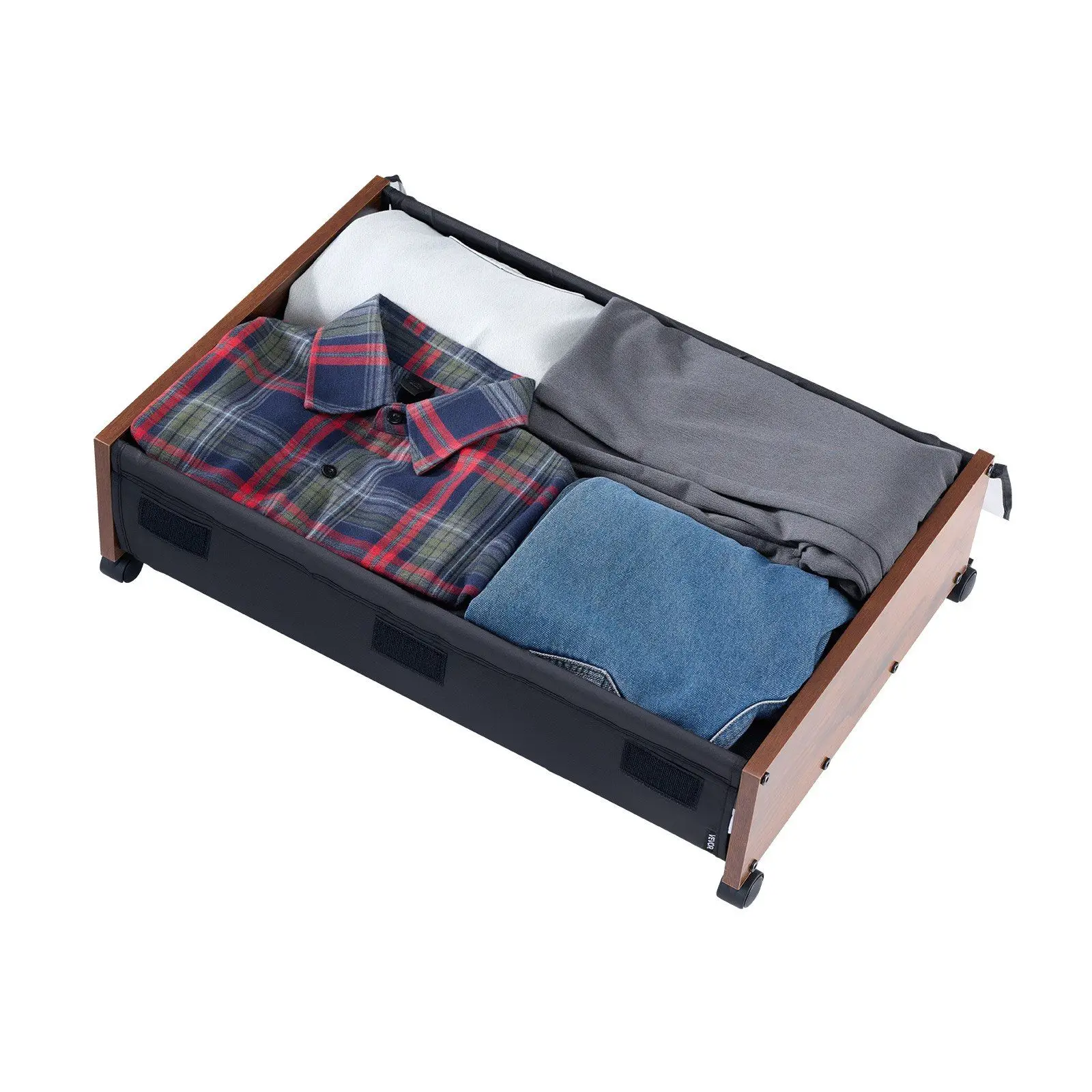 Under Bed Storage with Wheels 25.6x18.1x7.1 Inch Rolling Storage Bags 2 Pack
Under Bed Storage with Wheels 25.6x18.1x7.1 Inch Rolling Storage Bags 2 Pack
